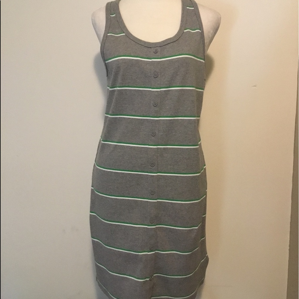 Vans Dress Lg! Cotton Blend Tank NWOT Casual Beach Coastal